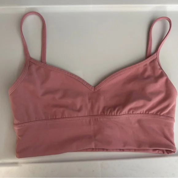 💗 lululemon Align Sweetheart Bra *Light Support, A/B Cup Pink tide Size 6 - Picture 2 of 4